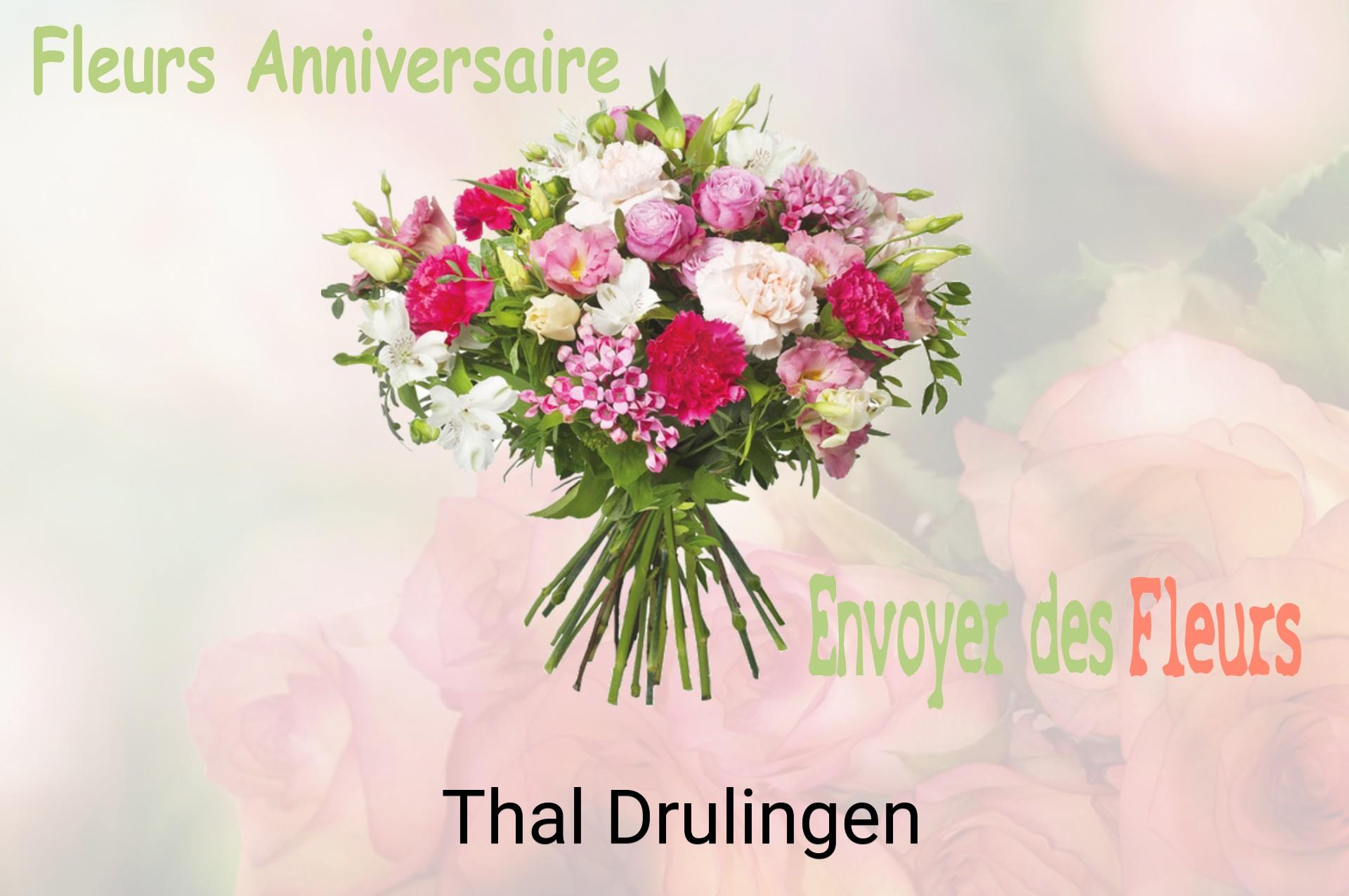 Bouquet de fleurs d’anniversaire livré à Thal-Drulingen